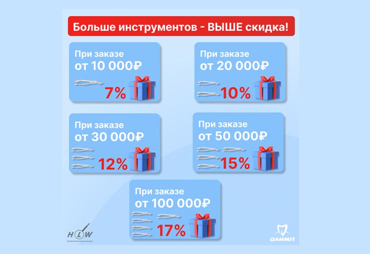 Обнови инструменты выгодно